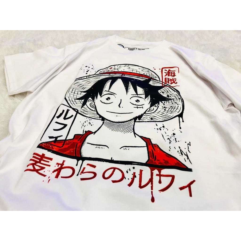 Tshirt Luffy the pirate king Anime Manga One Piece Premium Unisex