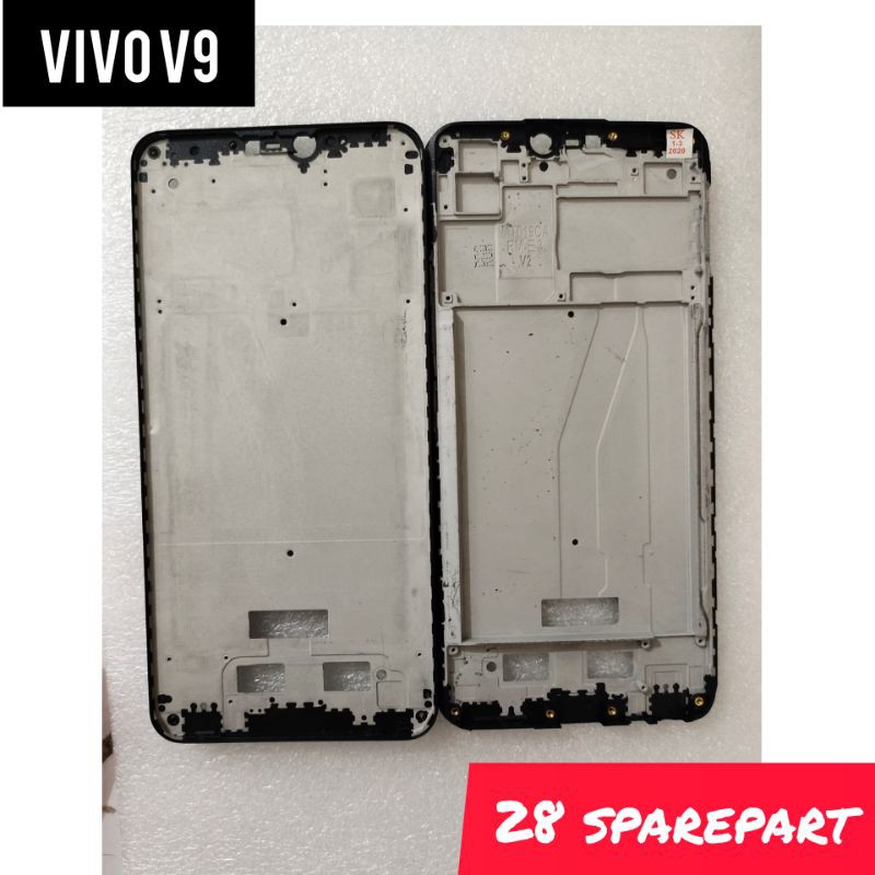 Frame lcd / tulang tengah / dudukan lcd vivo v9 original