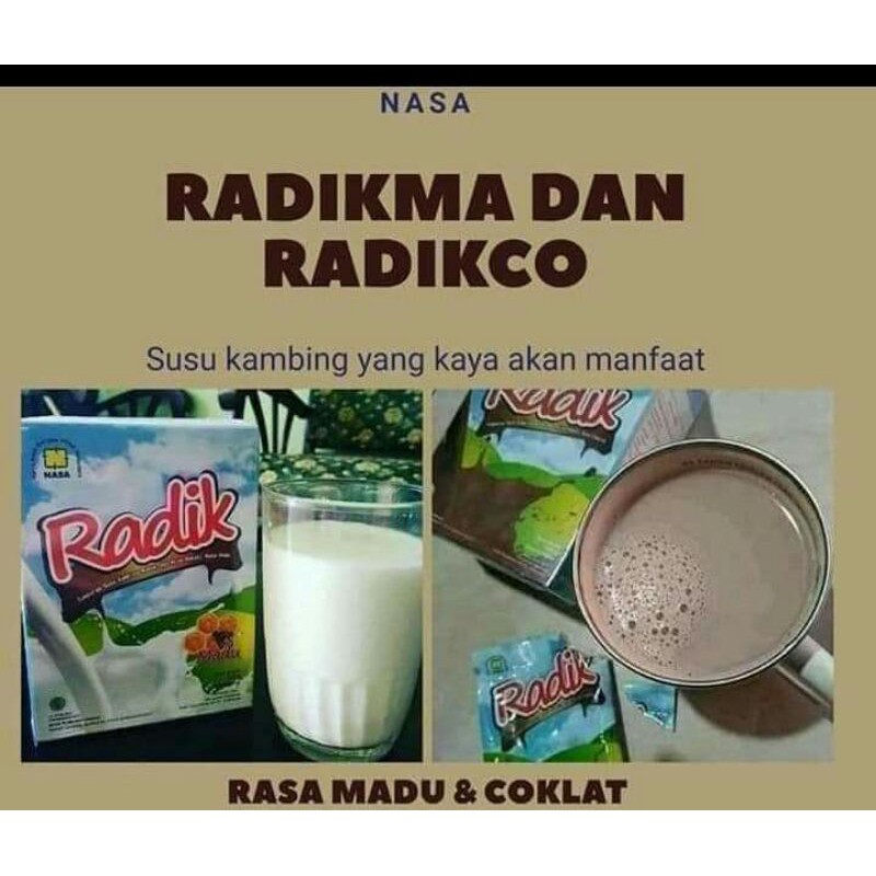 

SUSU RADIK NASA (SUSU KAMBING ETAWA) SUSU PENGGEMUK /SUSU KESEHATAN