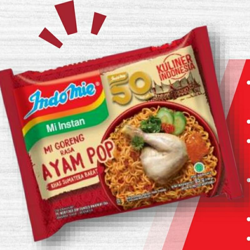 

Indomie Goreng Rasa Ayam Pop