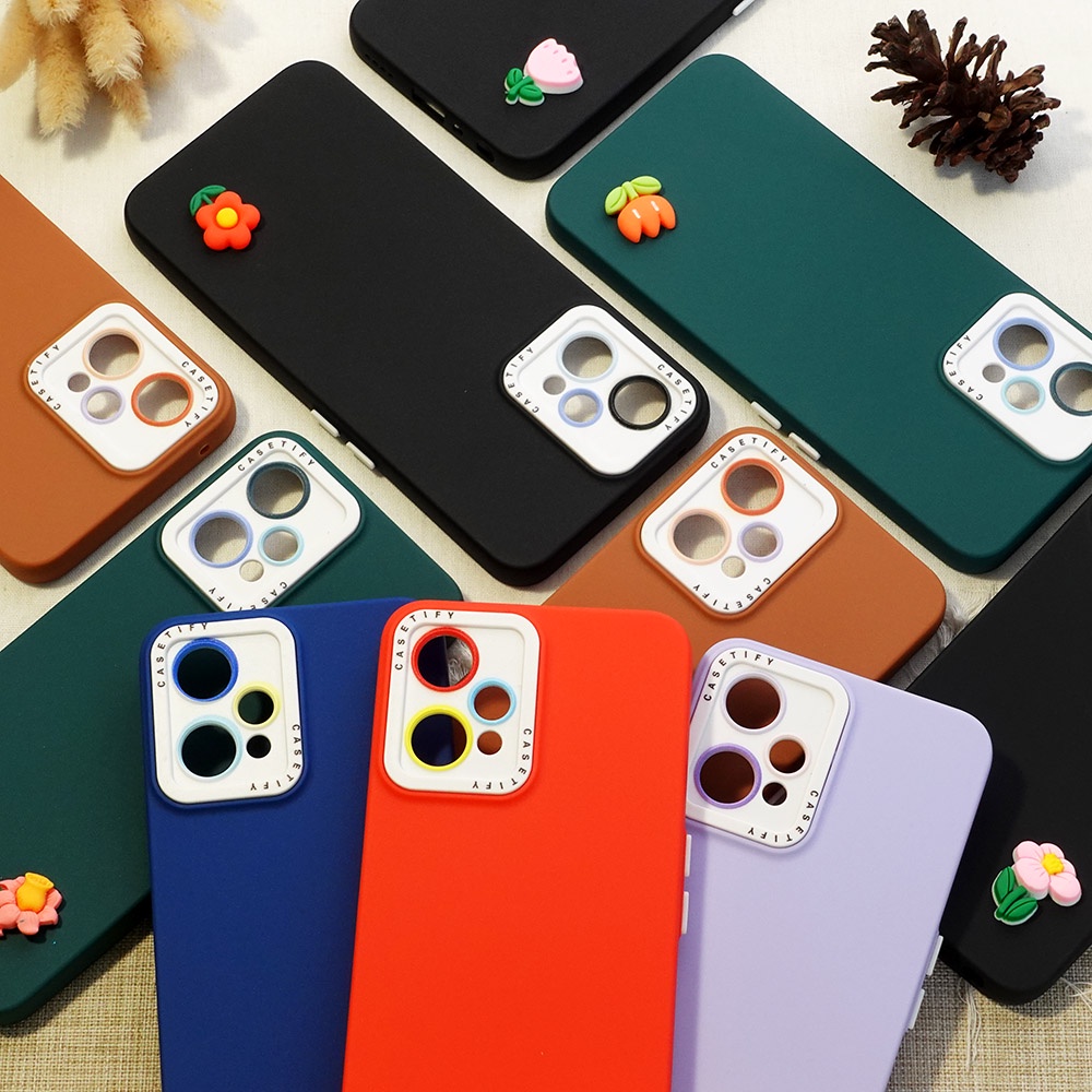 CASE IPHONE 11 PRO MAX 12 12 PRO 12 PROMAX 13 13PRO 13 PRO 13 PRO MAX 7 PLUS 8PLUS 7 8 XR OPPO A15 A16 A16K A54 A74 RENO 6 6 5G 7 7Z CASE CAMERA PROTECTOR CASE 3D MANIK