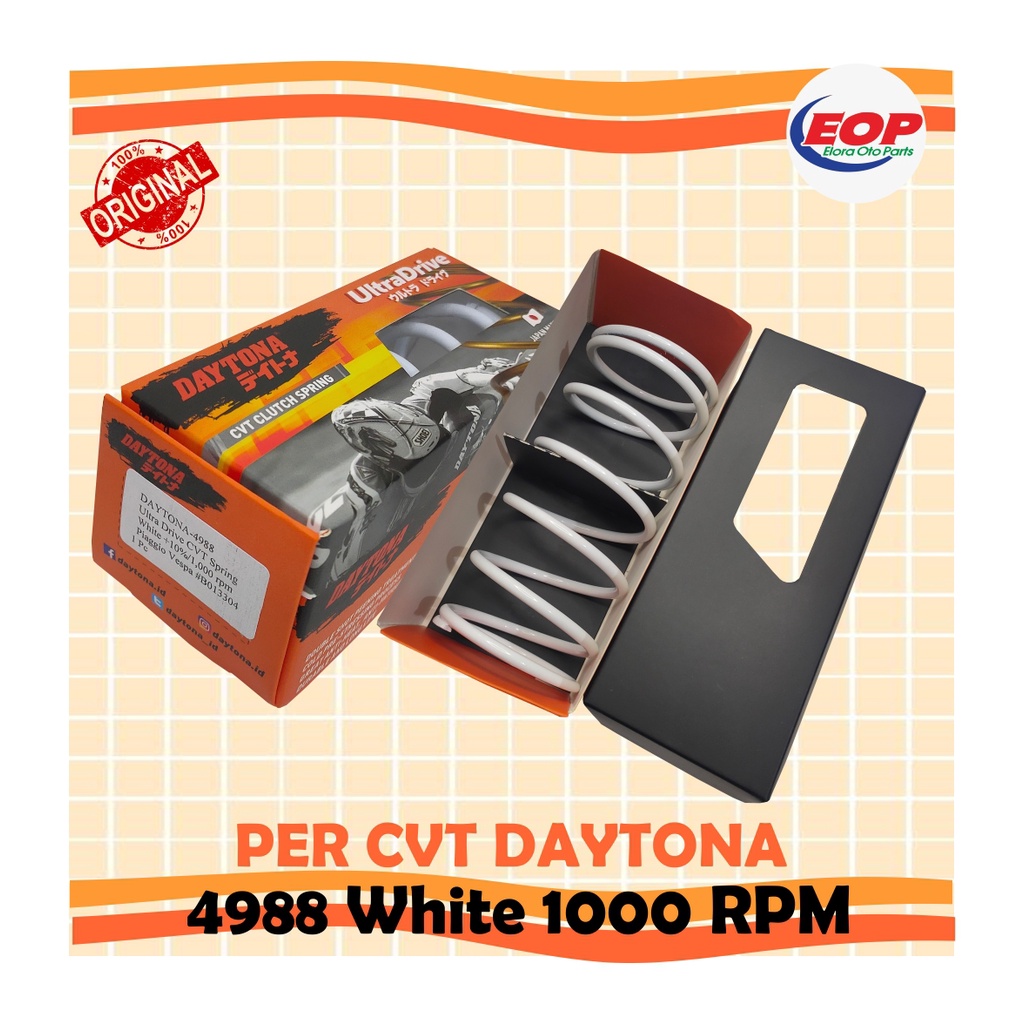 PER CVT DAYTONA Vespa ; iGet; Primavera; GTS 1000Rpm WHITE 4988