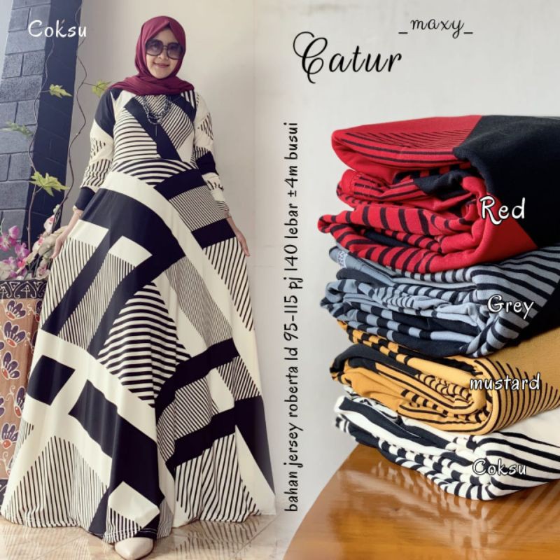 Catur Maxy (bahan Jersey Roberta)