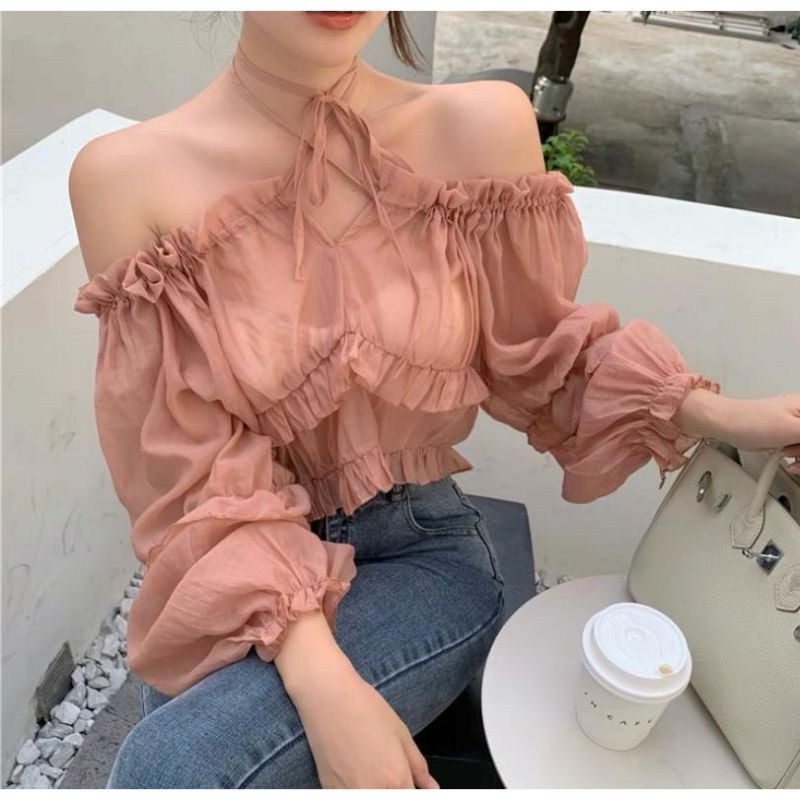 MDLV ~ 5963 ORIANA OFF SHOULDER TOP / BLOUSE CEWEK / FASHION IMPORT WANITA