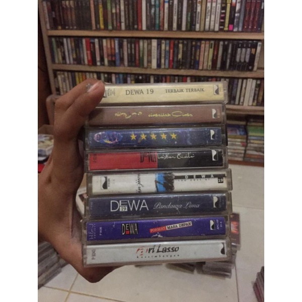 [PAKET] Kaset Pita Dewa 19 + Ari Lasso (8 album)