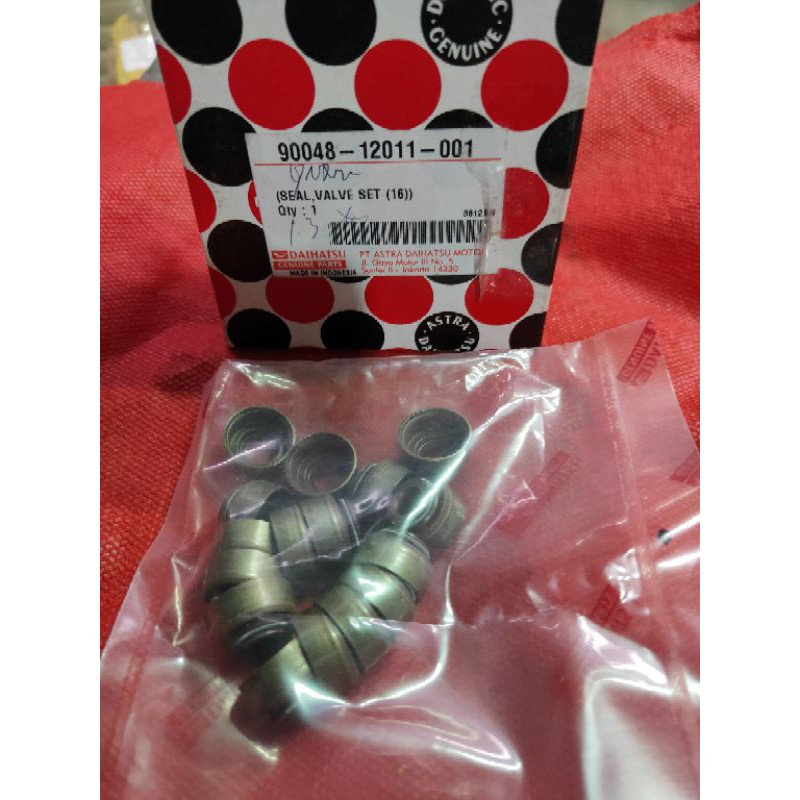 Seal klep original daihatsu feroza taruna zebra espass charade classy