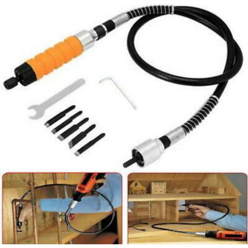 kabel ukir tata pahat - fleksibel  bor ukir tata pahat 6mm