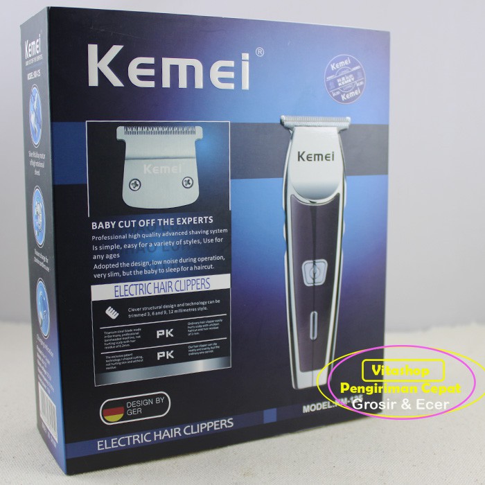 KEMEI KM-125 ALAT CUKUR RAMBUT / BABY CLIPPER / MESIN CUKURAN RAMBUT CAS