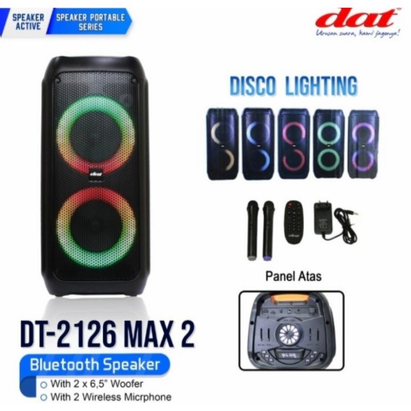 SPEAKER MEETING PORTABLE DAT DT-2126 MAX 2