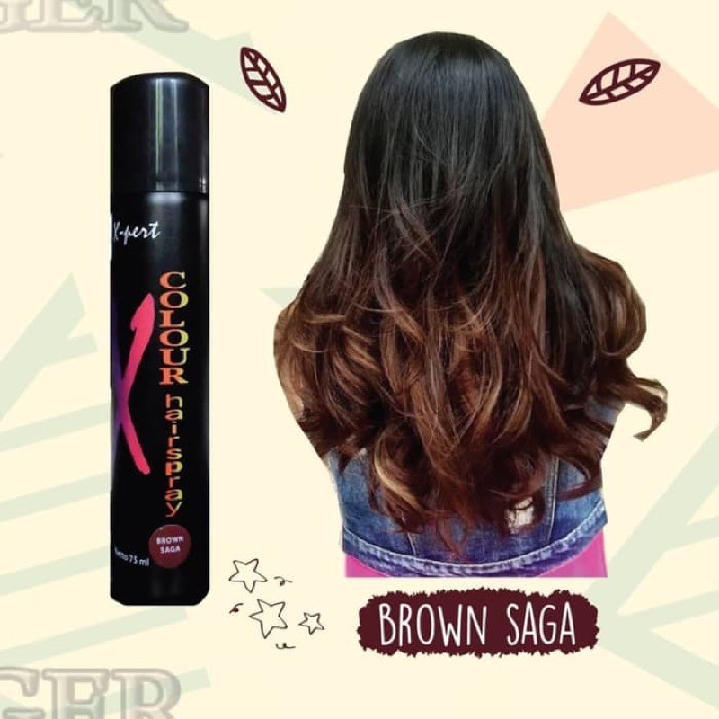 XPERT HAIR COLOR SPRAY 75 ML (KHUSUS PULAU JAWA SAJA)