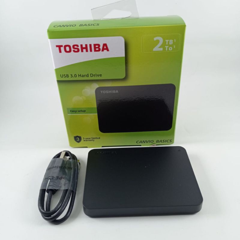 TOSHIBA HARDISK 2TB CANVIO BASIC 3.0