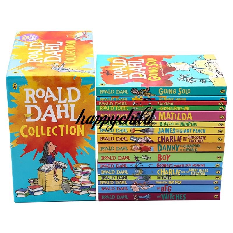Original Roald Dahl Collection 16 Books buku anak buku bacaan buku impor happychild