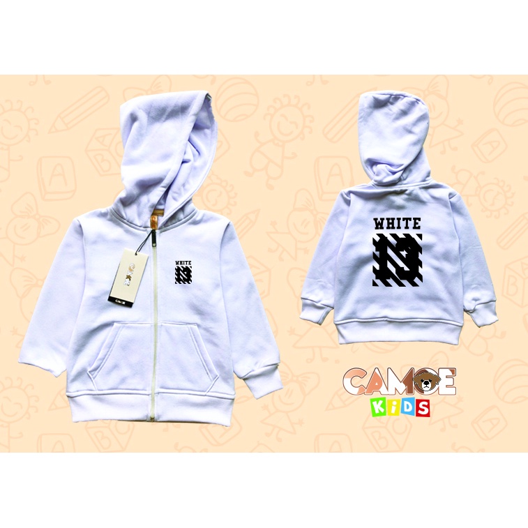 Hoodie Zipper Anak Off White 13