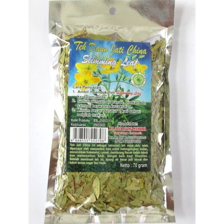 

Teh daun jati cina sliming leaf 70 gr lam 88