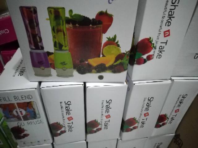 Shake n Take 3 / Blender Portabel / Blender Juicer / Blender Jus / Blender Gratis Botol