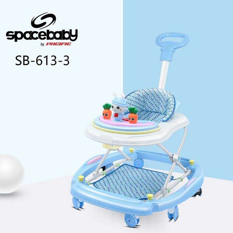 Spacebaby Baby Walker - SB613-3 (Kereta Bayi)