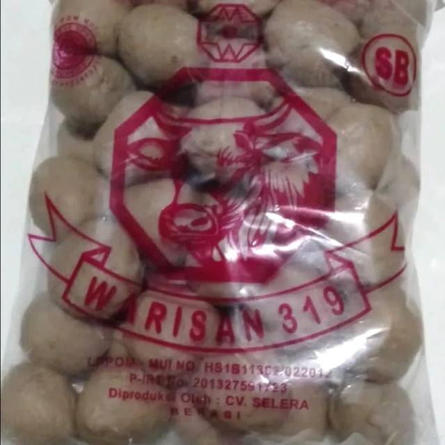 Bakso warisan 319 isi 50butir