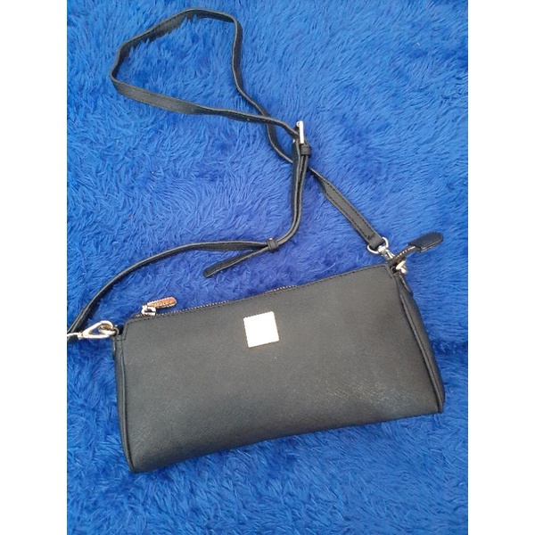 PRELOVED SISLEY BAG HITAM MURAH ORIGINAL