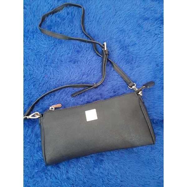 PRELOVED SISLEY BAG HITAM MURAH ORIGINAL