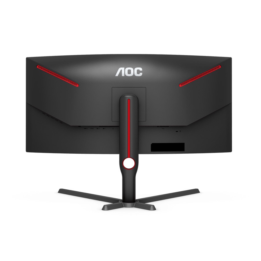 MONITOR AOC GAMING CU34G3S 34 INCH / WQHD 165Hz 1ms - FREESYNC PREMIUM HDR 10 - CICILAN 0%