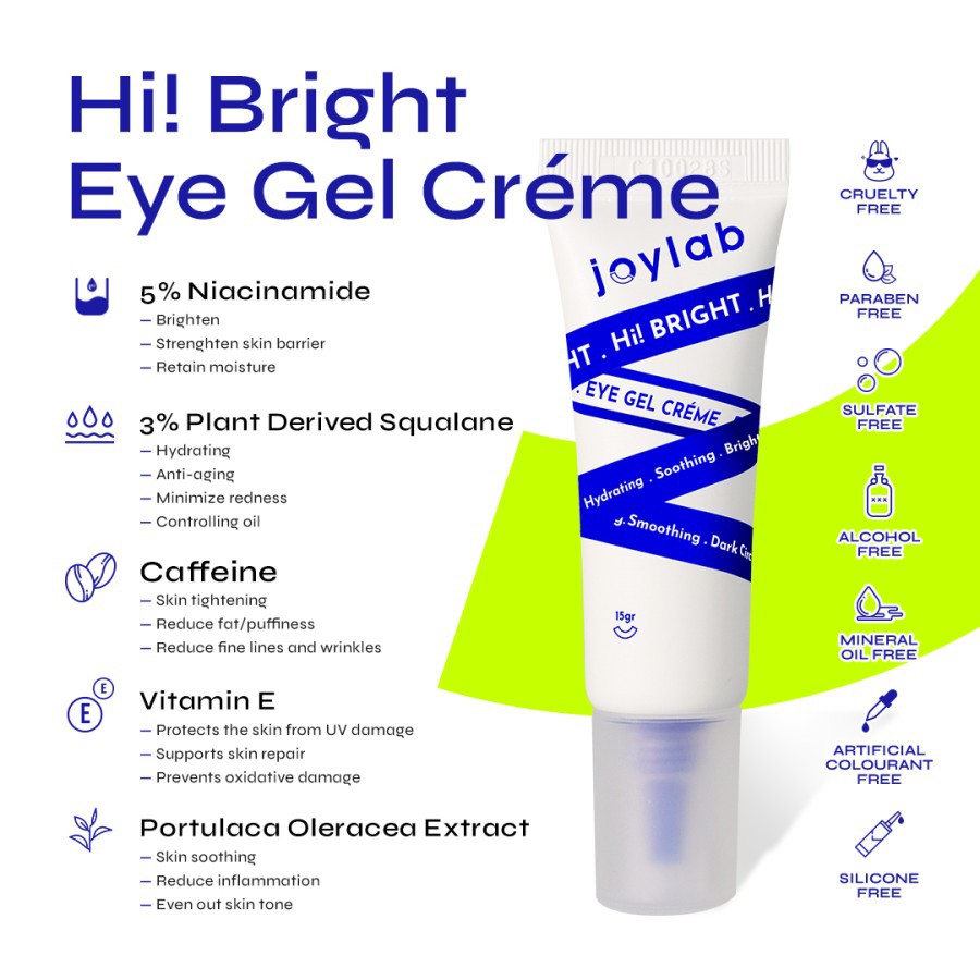 Joylab Hi! Bright Eye Gel Creme