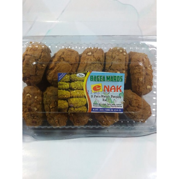 

Bagea Enak Kemasan Sedang / Kue Sagu