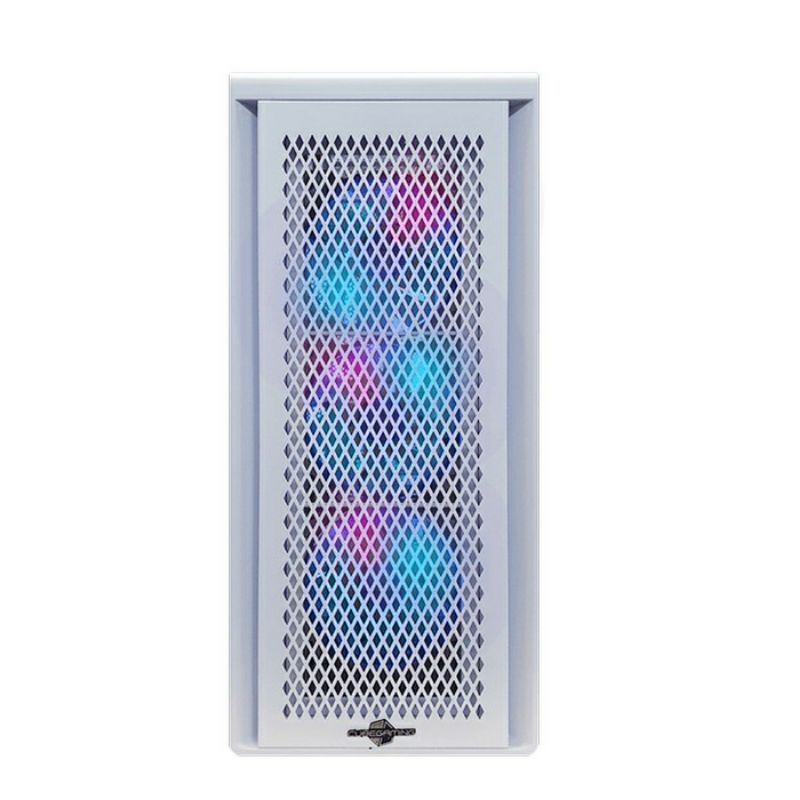 Casing Cube Gaming Stalla White 3 Fan ATX Garansi 1 Tahun Semarang