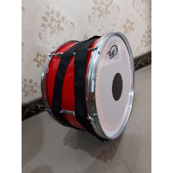 Bass Drum TK ukuran 14inch Bonus Stik dan Sabuk (Bisa custome warna)