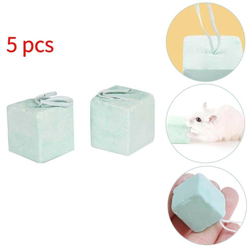 Solighter 5Pcs Mainan Hamster Molar Mainan Gerinda Gigi Babi Mini Portable