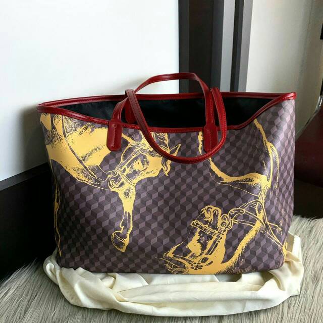 Jual Loup Noor Cetak Shopper Leather Bags Shopee Indonesia