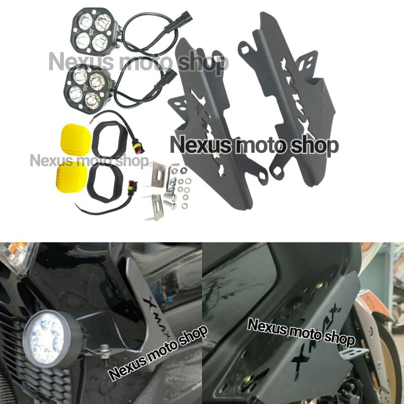 breket lampu xmax lampu tembak sorot xmax breket dudukan lampu xmax