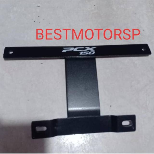 BREKET DUDUKAN PLAT NOMOR PCX KUMIS BRAKET PLAT PCX 150 NEW LOKAL