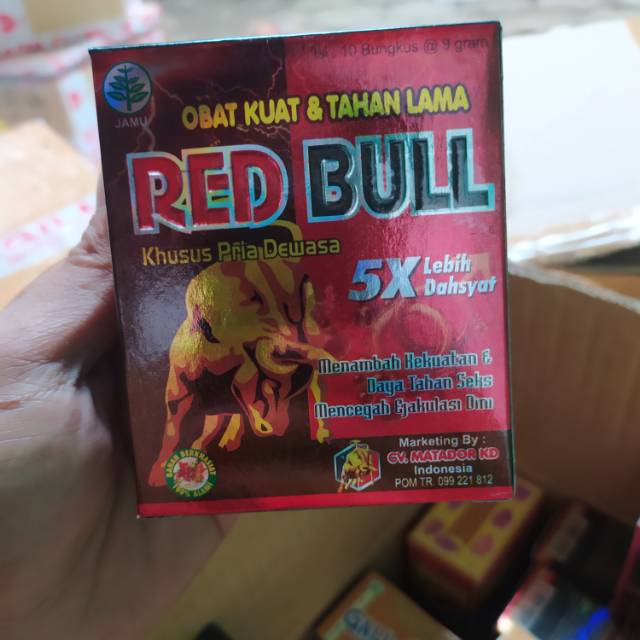 Jual Red Bull Original Jamu Kuat Tahan Lama Pria Jamu Bukan Kapsul Indonesia Shopee Indonesia