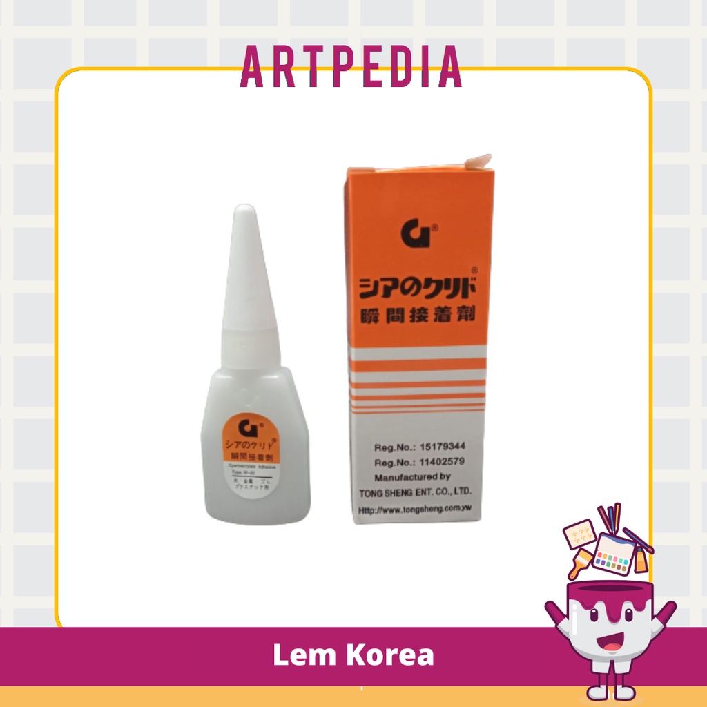

Lem korea G / Perekat Kuat / Lem Serbaguna / Lem Korea J / Lem Cair Korea