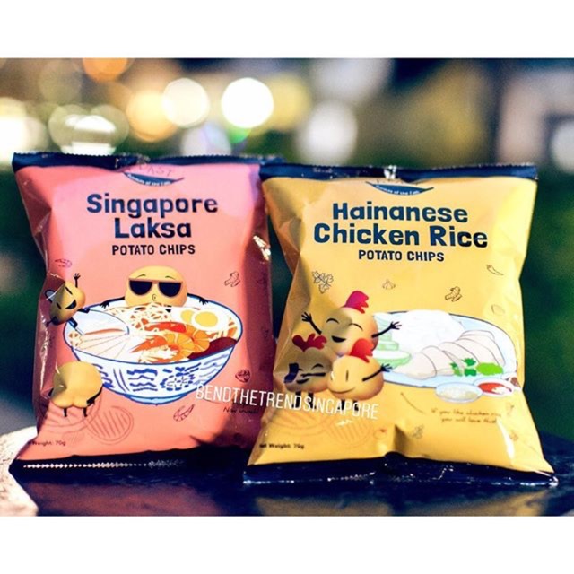 

F.east Potato Chips Hainanese Chicken Rice Laksa