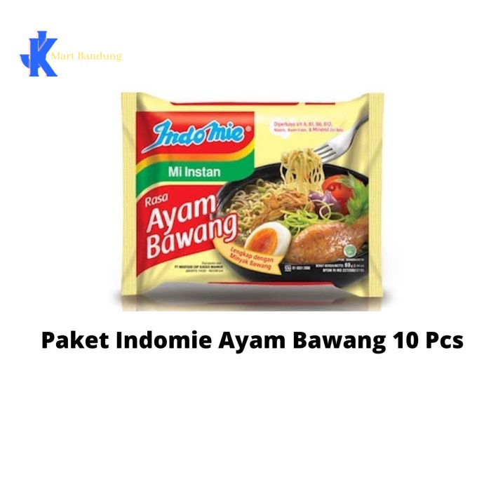 

Da2011F Indomie Kuah Ayam Bawang Paket 10 Pcs Ffa2D01A1