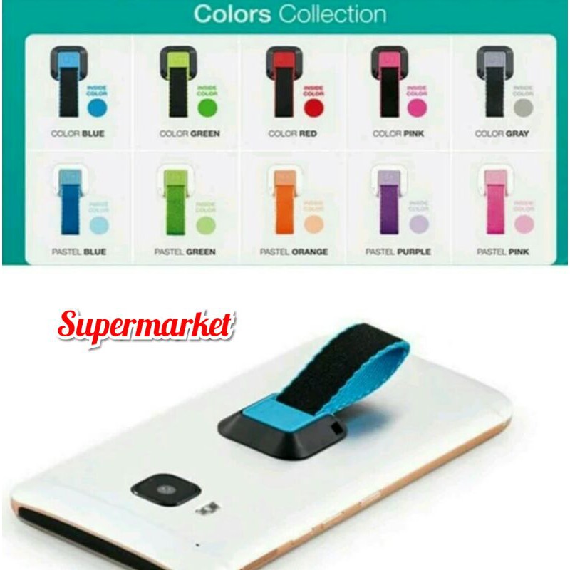 Ungrip Phone Straps Color Collection Polyester Holder Gantungan