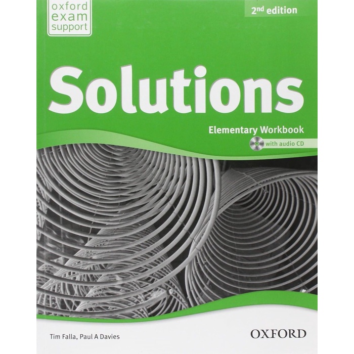 

Solutions Workbook: Elementary 2nd Edition w/ Audio CD (OUP)