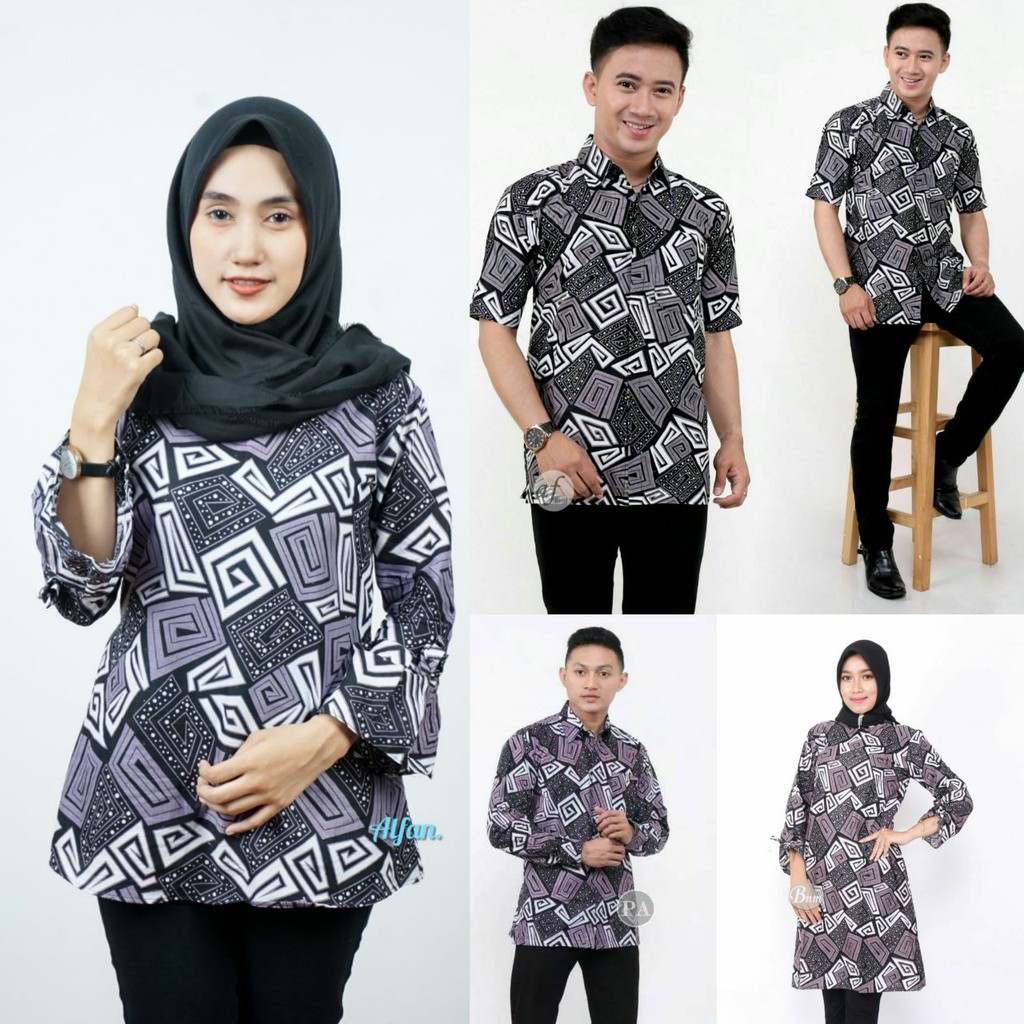  Batik Couple NotoArto  Batik  IPNU IPPNU Kemeja Pria Sogan 