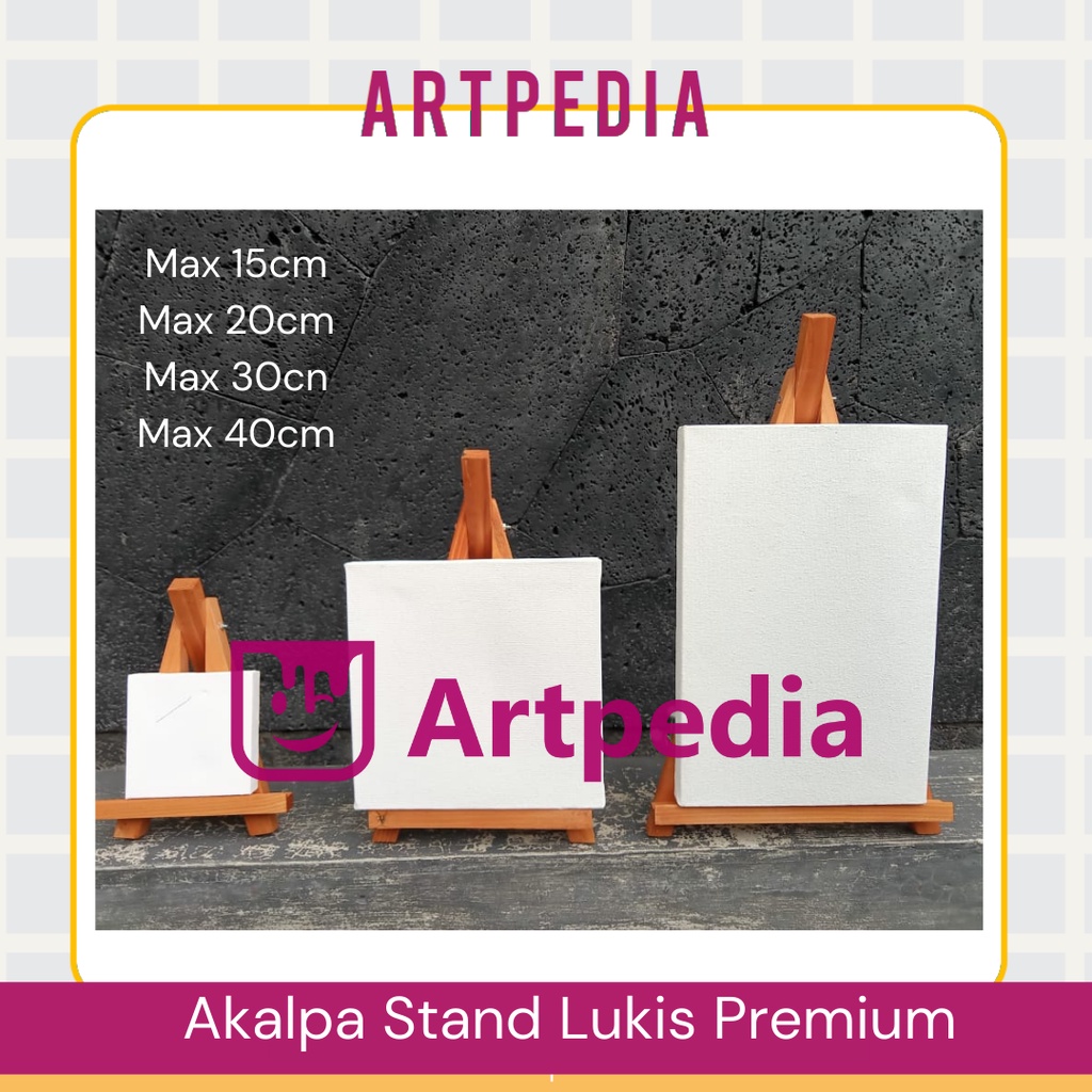 

Easel Stand Lukis / Stand Lukis 10cm 15cm 20cm 30cm 40cm / Easel lukis premium