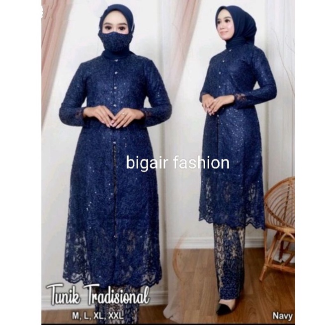 KEBAYA MODERN KEBAYA TUNIK TILLE SPIDER  KEBAYA TUNIK BUSUI  KEBAYA TRADISIONAL BY BA