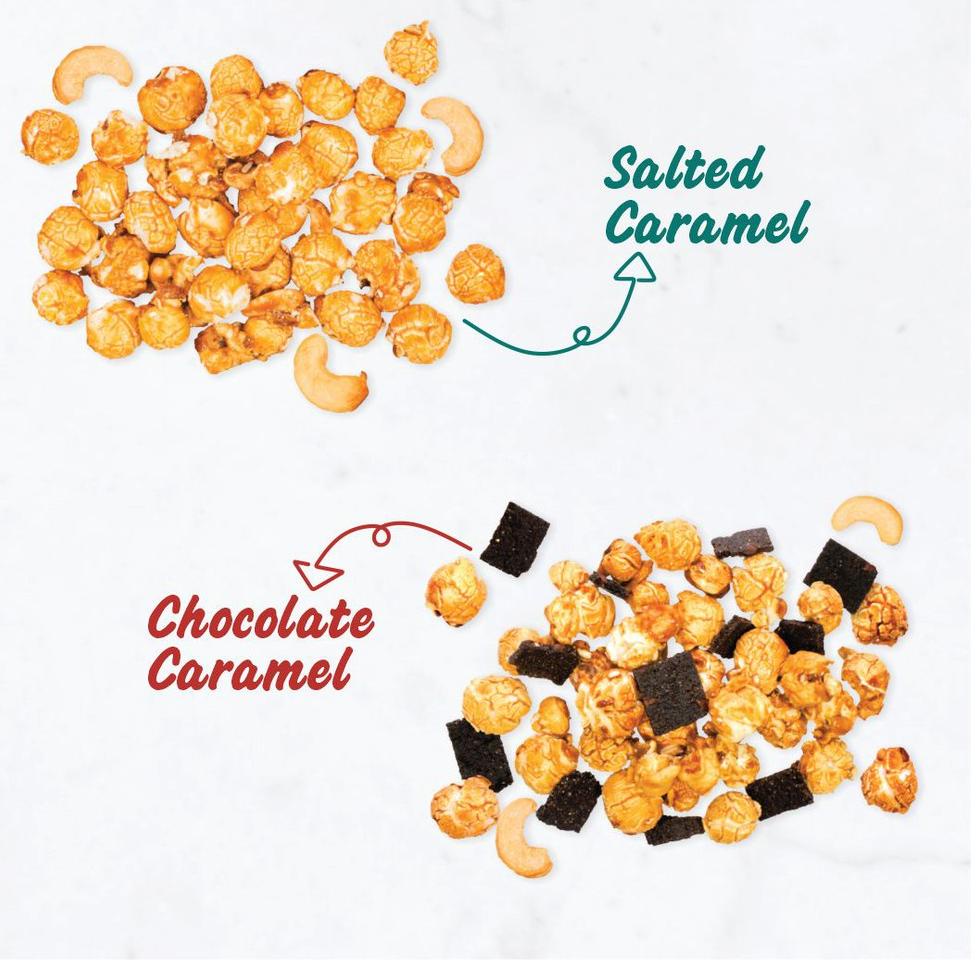 

MurMer // XnW Paket Popcorn 90g x 2 pcs - Manis Asin & Cokelat Karamel //Top@murah
