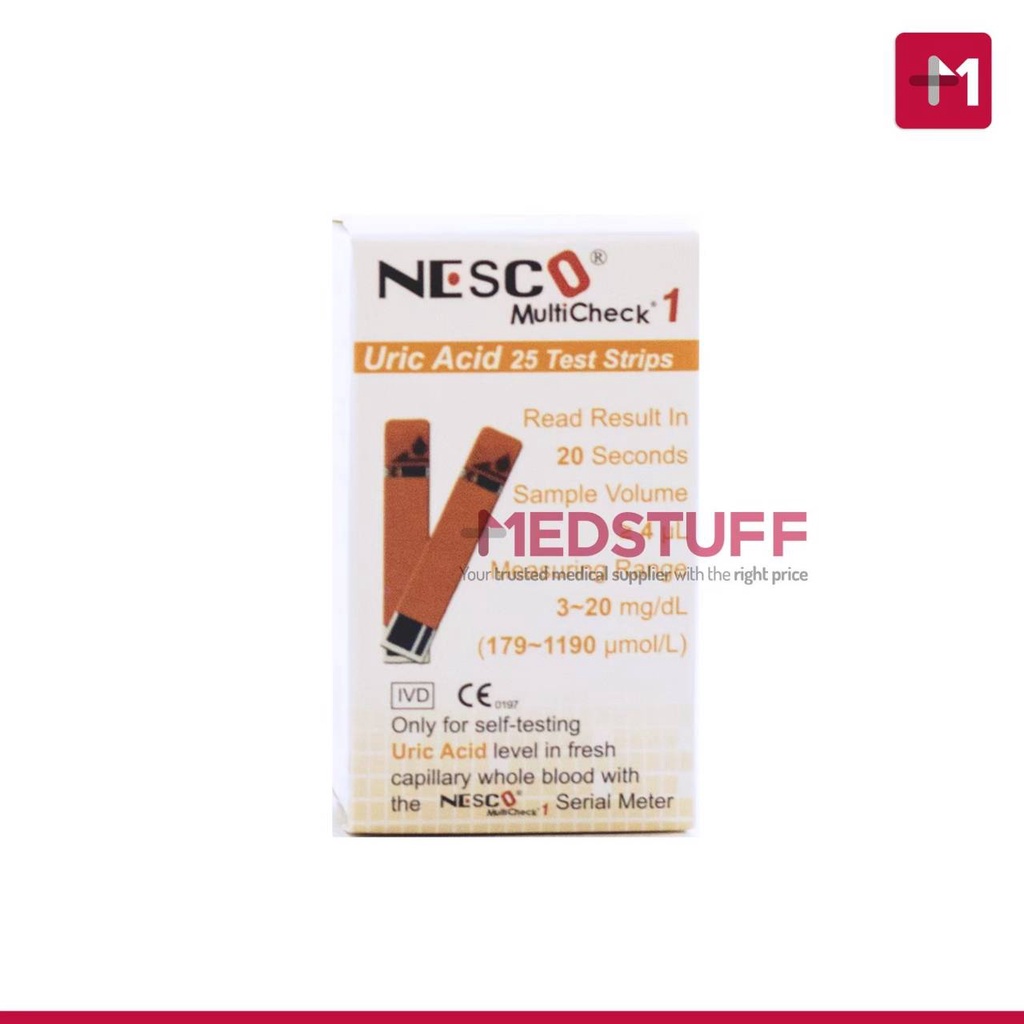 Strip Asam Urat Nesco Strip Uric Acid Nesco