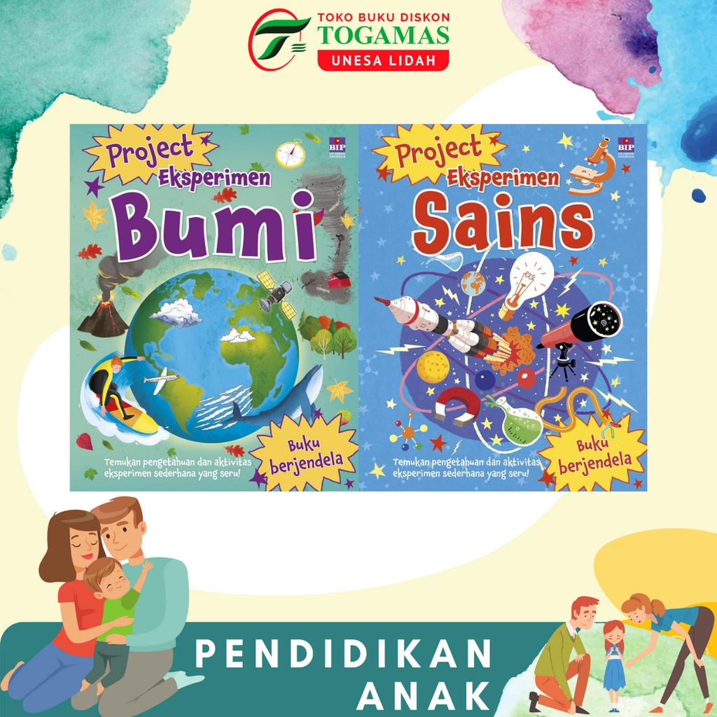 PROJECT EKSPERIMEN BUMI/SAINS/TUBUH MANUSIA/ANTARIKSA/DINOSAURUS KARYA MILES KELLY