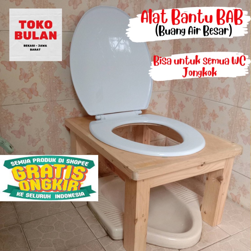 Kloset duduk | Toilet Duduk ibu hamil | closet duduk portable | kursi toilet ibu hamil | alat bab