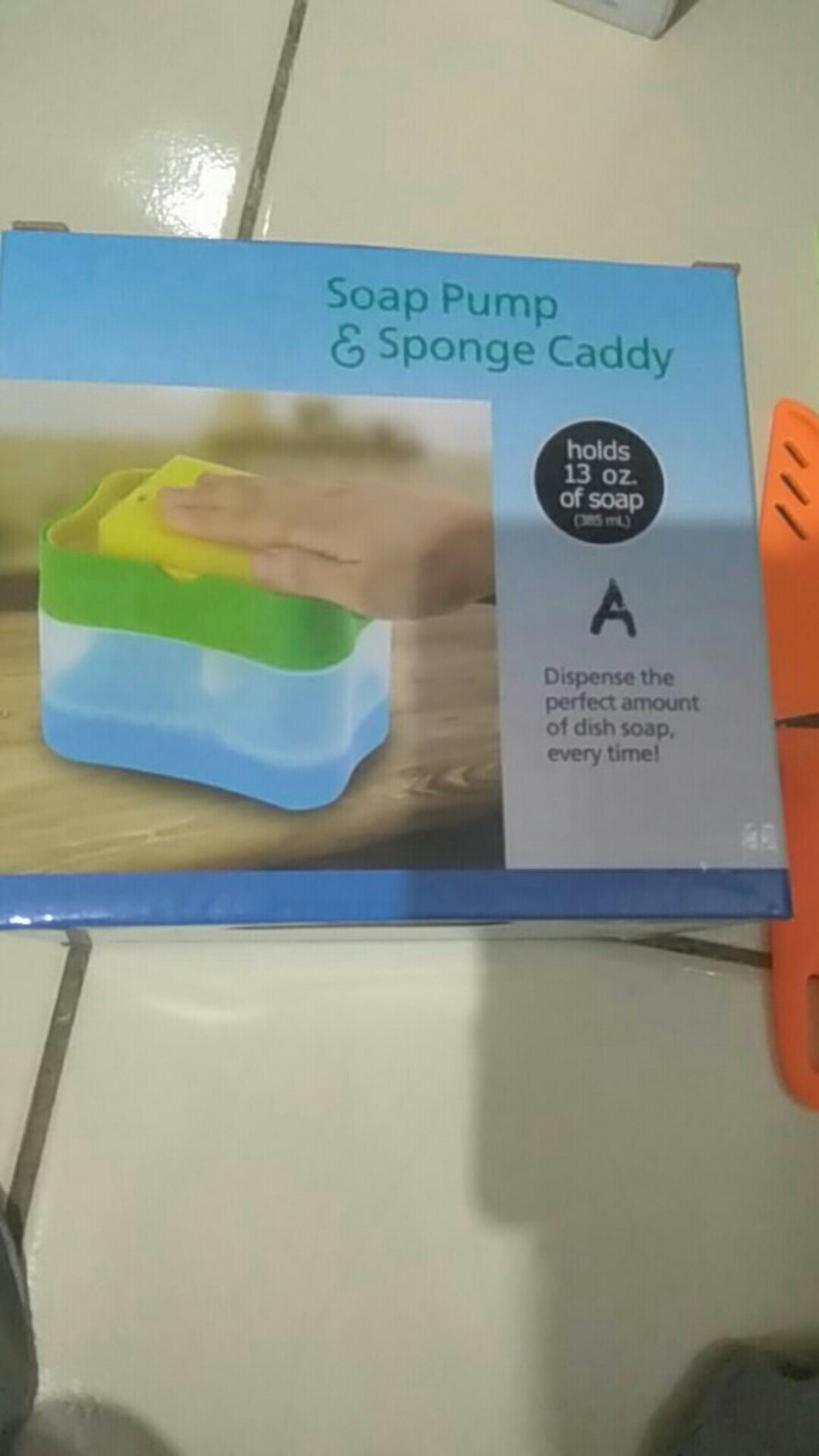 Soap Pump . Dispenser Sabun Cuci Piring 2in1 Pump Holder Spons Sink Tanpa Botol Dish Soap Dispenser