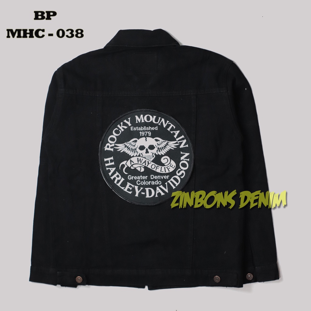 Back patch motor patch music patch bordir emblem cocok di aplikasi kan ke jaket jeans jaket pria