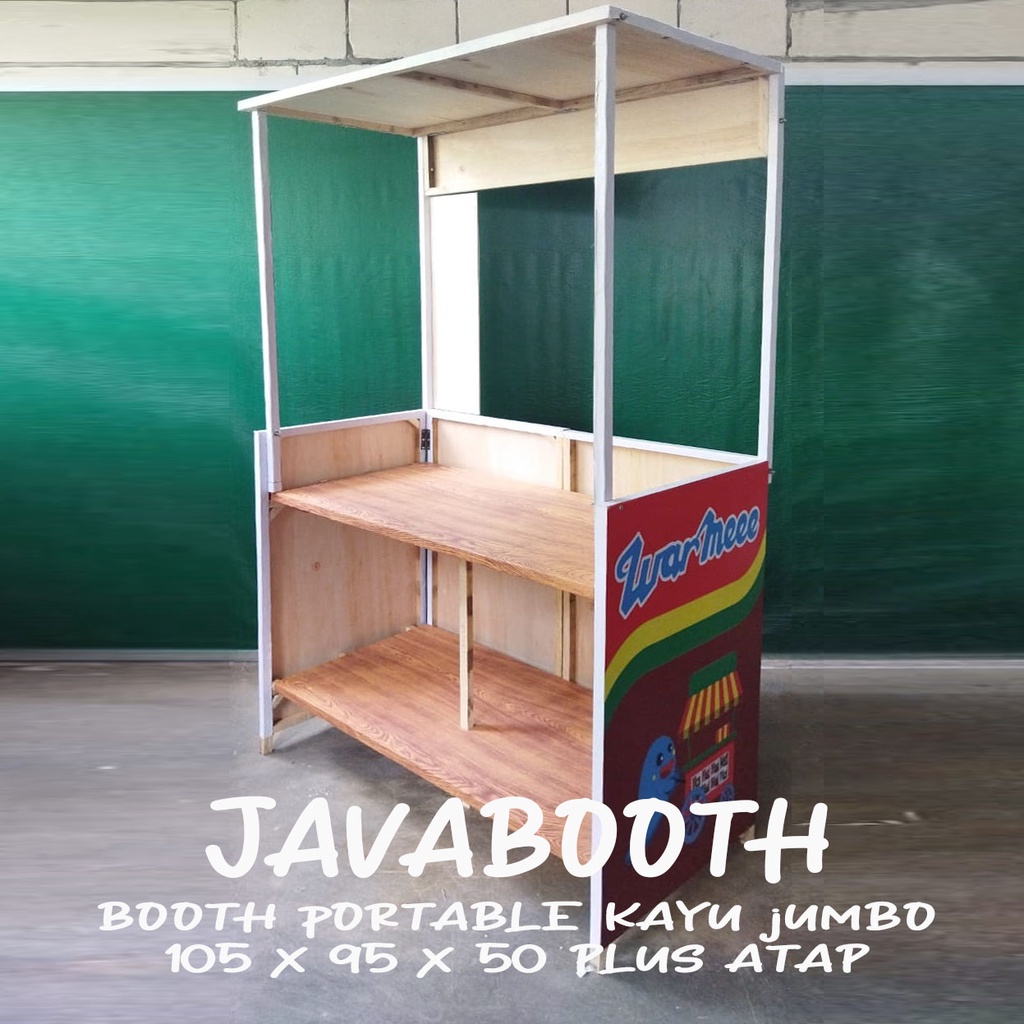 Booth Portable Kayu Jumbo Standar