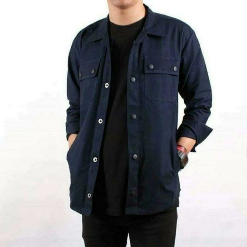 jaket semi parka casual jaket semi parka original jaket kanvas