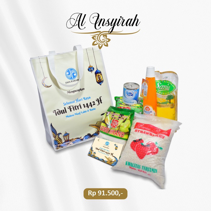 

Parsel Ramadan/Parcel Sembako Lebaran/Idul Fitri Hampers (Al Insyirah)